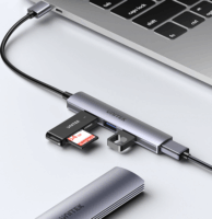 Unitek H1208A 1x USB Type-A 3.0 / 3x USB Type-A 2.0 HUB (4 port)