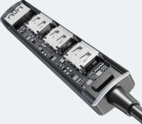 Unitek H1208A 1x USB Type-A 3.0 / 3x USB Type-A 2.0 HUB (4 port)