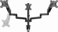 Gembird MA-DA3-01 17"-27" LCD TV/Monitor asztali tartó - Fekete (3 kijelző)
