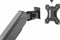 Gembird MA-DA3-01 17"-27" LCD TV/Monitor asztali tartó - Fekete (3 kijelző)