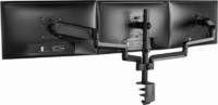 Gembird MA-DA3-01 17"-27" LCD TV/Monitor asztali tartó - Fekete (3 kijelző)