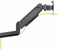 Gembird MA-DA3-01 17"-27" LCD TV/Monitor asztali tartó - Fekete (3 kijelző)