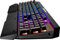 Cougar Attack X3 RGB Speedy (Cherry MX Silver Switch) Vezetékes Mechanikus Gaming Billentyűzet - Magyar