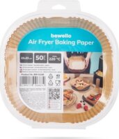 Bewello BW1020B Sütőpapír olaj nélküli sütőkhöz 23x23cm (50 darabos)