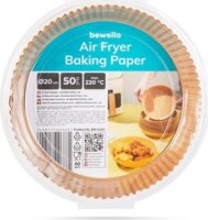 Bewello BW1020C Sütőpapír olaj nélküli sütőkhöz 20cm átmérő (50 darabos)