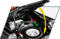 Cobi Citroen DS 19 1956 Executive Edition (1:12) 2467 darabos építő készlet