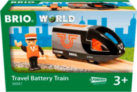 BRIO World Személyvonat - Szürke/Fekete