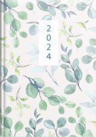 Toptimer Joy B5 2024 Heti határidőnapló - Zöld mintás