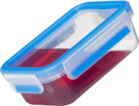 Emsa 513576 CLIP & CLOSE Műanyag ételtároló készlet 0,6L (2 db)