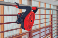 Einhell 3408035 GE-CF 18/2200 Li Solo Akkumulátoros ventilátor - Piros/Fekete (Akku és töltő nélkül)