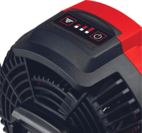 Einhell 3408035 GE-CF 18/2200 Li Solo Akkumulátoros ventilátor - Piros/Fekete (Akku és töltő nélkül)