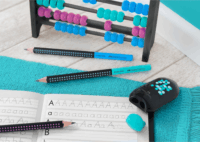 Faber-Castell Jumbo Grip Two Tone Háromszögletű "HB" Grafitceruza - Fekete/Kék