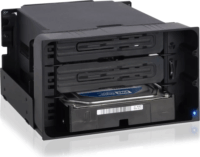 Icy Dock flexiDOCK MB830SP-B 5.25" - 3.5" HDD beépítő keret