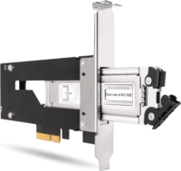 Icy Dock ToughArmor MB840M2P-B 1x kivehető M.2 NVMe SSD port bővítő PCIe kártya