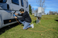 Brennenstuhl 1167650605 230V Kemping CEE hosszabbító kábel 5m - Narancssárga