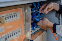 Brennenstuhl 1167650510 230V Kemping CEE hosszabbító kábel 10m - Narancssárga