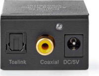 Nedis ACON2510BK Digitális - Analóg konverter - Fekete