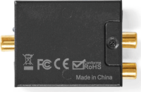 Nedis ACON2510BK Digitális - Analóg konverter - Fekete