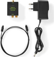 Nedis ACON2510BK Digitális - Analóg konverter - Fekete