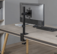 Gembird MA-D1-02 17"-32" LCD TV/Monitor asztali állvány - Fekete (1 kijelző)