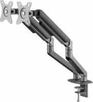 Gembird MA-DA2-05 17"-32" LCD TV/Monitor asztali tartó - Szürke (2 kijelző)