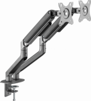 Gembird MA-DA2-05 17"-32" LCD TV/Monitor asztali tartó - Szürke (2 kijelző)