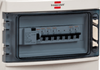 Brennenstuhl 1154900011 400V Kültéri túlfeszültség védő elosztó 7 aljzatos 2m - Fehér