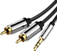 Vention BCFBI 3.5mm Jack apa - 2x RCA apa Kábel (3m)