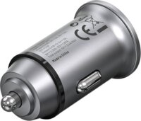 Vention FFBH0 1x USB Type-A / 1x USB Type-C Autós töltő - Szürke (20W)