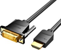 Vention ABFBF HDMI - DVI Kábel 3m - Fekete