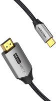 Vention CRBBH USB Type-C - HDMI Kábel 2m - Fekete