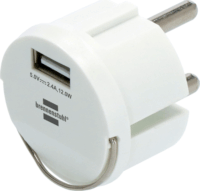 Brennenstuhl 1508110 USB-A Hálózati Töltő Adapter 12W - Fehér