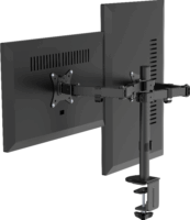 Gembird MA-D2-03 Monitor állvány - Fekete (2 kijelző)