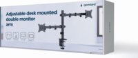 Gembird MA-D2-03 Monitor állvány - Fekete (2 kijelző)