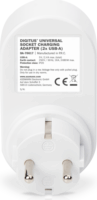 Digitus DA-70617 2X USB-A Hálózati töltő - Fehér/Szürke (5V / 2.4A)