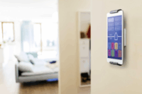 Durable 893323 Wall 7" - 13" Fali Tablet tartó - Ezüst