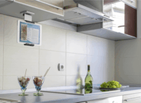 Durable 893523 Wall Pro 7" - 13" Fali Tablet tartó - Ezüst/Fekete