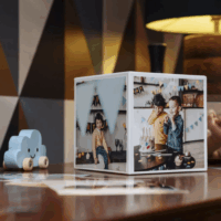 Canon 2311B077 Photo Cube Creative Pack 13x13 Képkeret - Fehér/Narancssárga