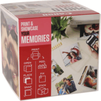 Canon 2311B075 Photo Cube Creative Pack 13x13 Képkeret - Fehér/Rózsaszín