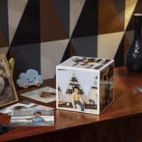 Canon 2311B075 Photo Cube Creative Pack 13x13 Képkeret - Fehér/Rózsaszín