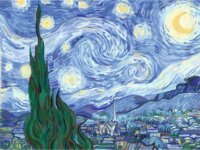 Ravensburger CreArt ART Collection Starry Night (Van Gogh) festőkészlet