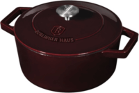 Berlinger Haus BH/6497 24cm Öntöttvas Lábas - Bordó