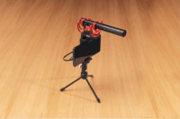 Rode 400830090 90° USB Type-C apa - USB Type-C apa Adat és töltő kábel - Fekete (0.3m)