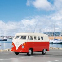 Siku VW T1 Kisbusz 1:50 - Piros/Fehér