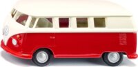 Siku VW T1 Kisbusz 1:50 - Piros/Fehér