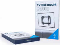 Gembird WM-42T-04 23"-42" LCD TV/Monitor fali tartó - Fekete (1 kijelző)