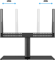 Multibrackets Turn X-Large MAX 60"-75" TV/Monitor Asztali állvány - Fekete