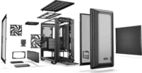 Be Quiet! Dark Base 701 Számítógépház - Fekete