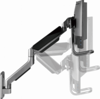 Gembird MA-WA2-02 17"-32" LCD TV/Monitor fali tartó - Fekete (2 kijelző)