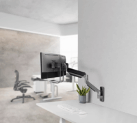 Gembird MA-WA2-02 17"-32" LCD TV/Monitor fali tartó - Fekete (2 kijelző)